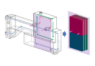 aluminum PCM heat exchanger