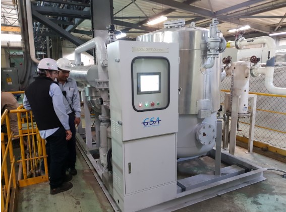 Desiccant air dryers to POSCO delivered