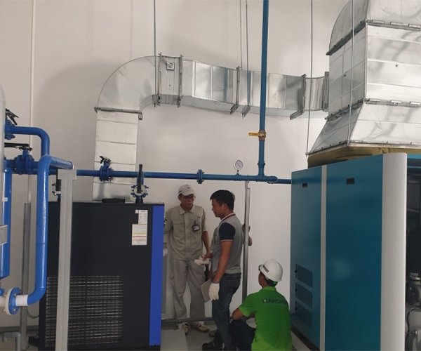 Nitrogen generation system to MEIKO Japan company (a Vietnam factory) delivered in June 2021