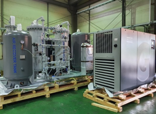 Oxygen generation system to SAMSUNG ELECTRONICS delivered