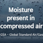 Why is moisture present in compressed air a problem?