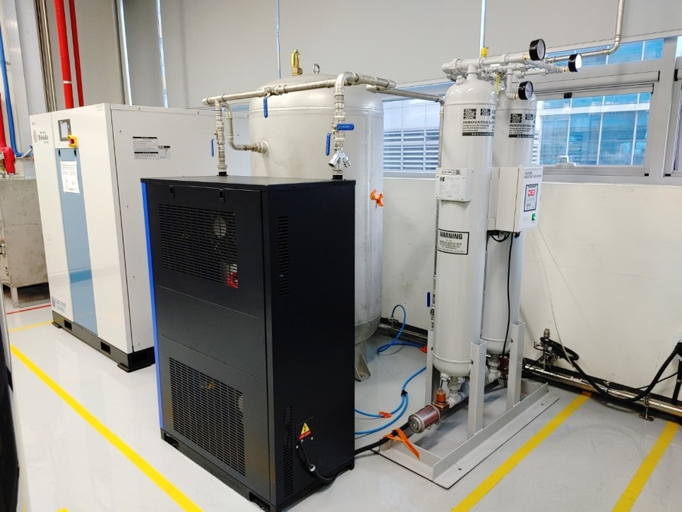 zero purge desiccant air dryers cooling