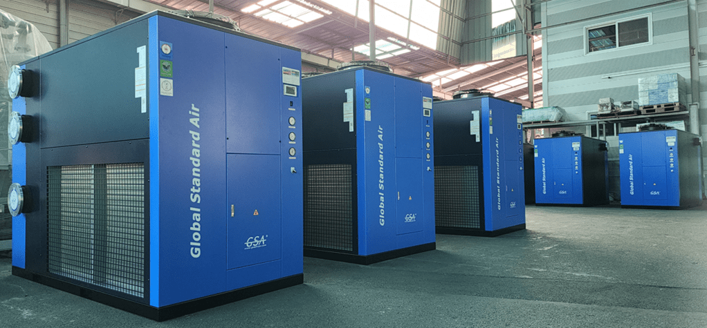 Delivery of GSA’s GCBD Combination air dryer
