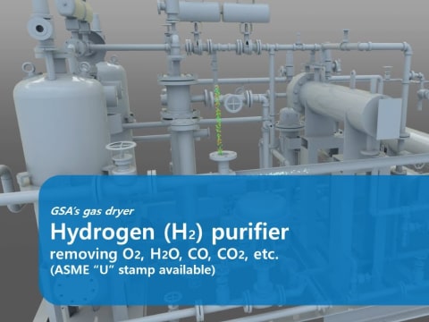 Hydrogen dryer H2 dryer H2 purifier thumbnail