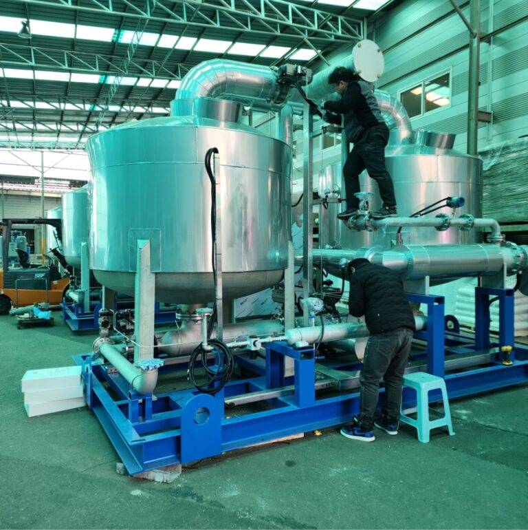 CO2 제거장비 1차 납품기 | 공지사항 | (주)지에스에이