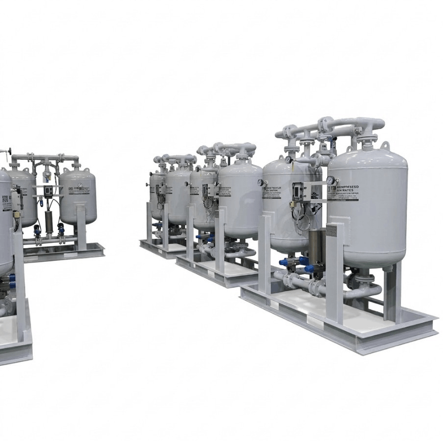 GSA heatless desiccant air dryer units